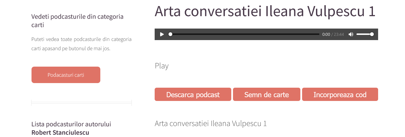 Va recomand o carte Ileana Vulpescu Arta Conversatiei
